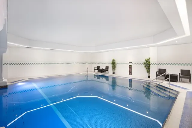Indoor swimming pool at the Brighton Metropole club